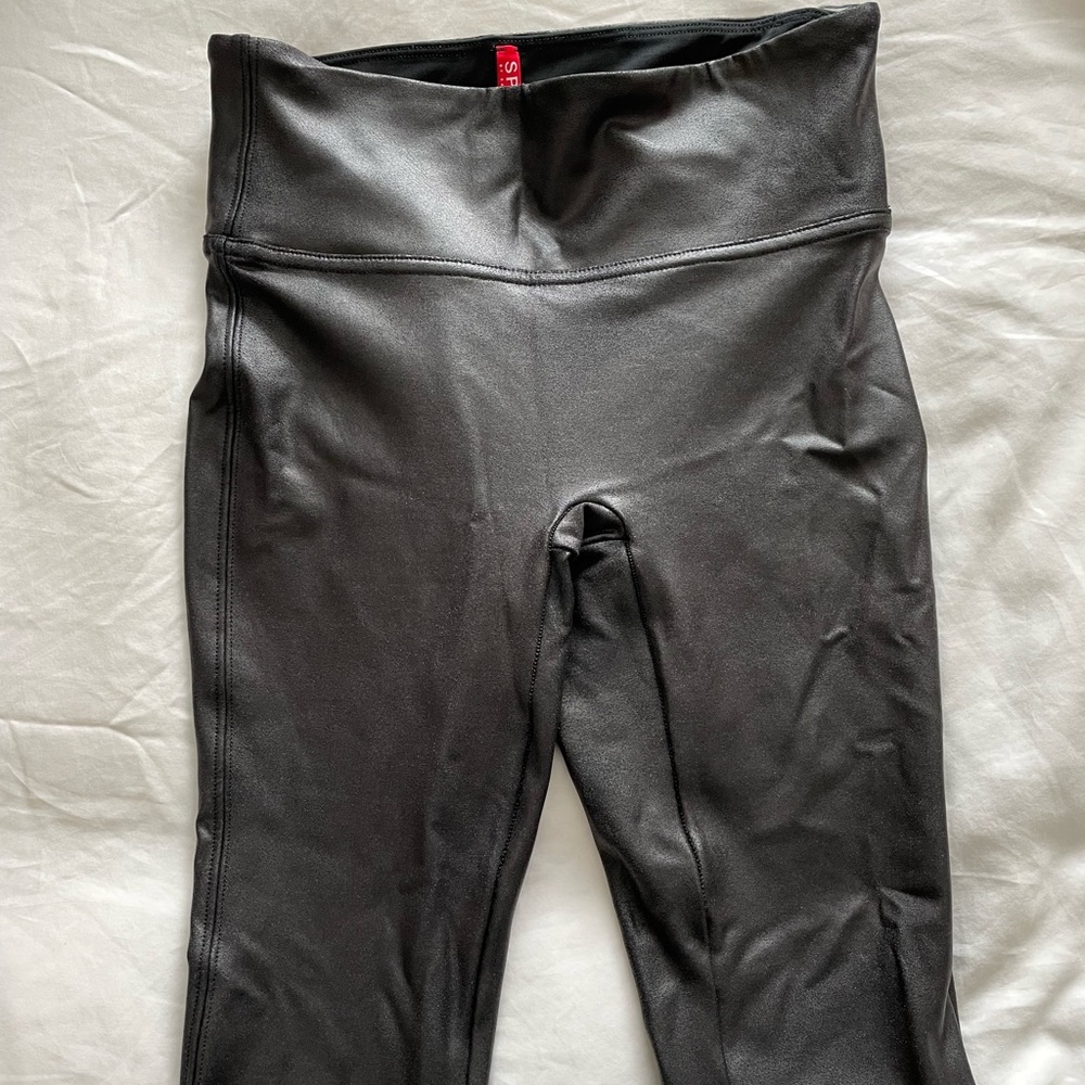 NWOT Faux Leather Spanx
